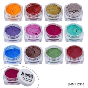Mica Powder Set Of 12 Colour (12Gms) Jmmp12P-5
